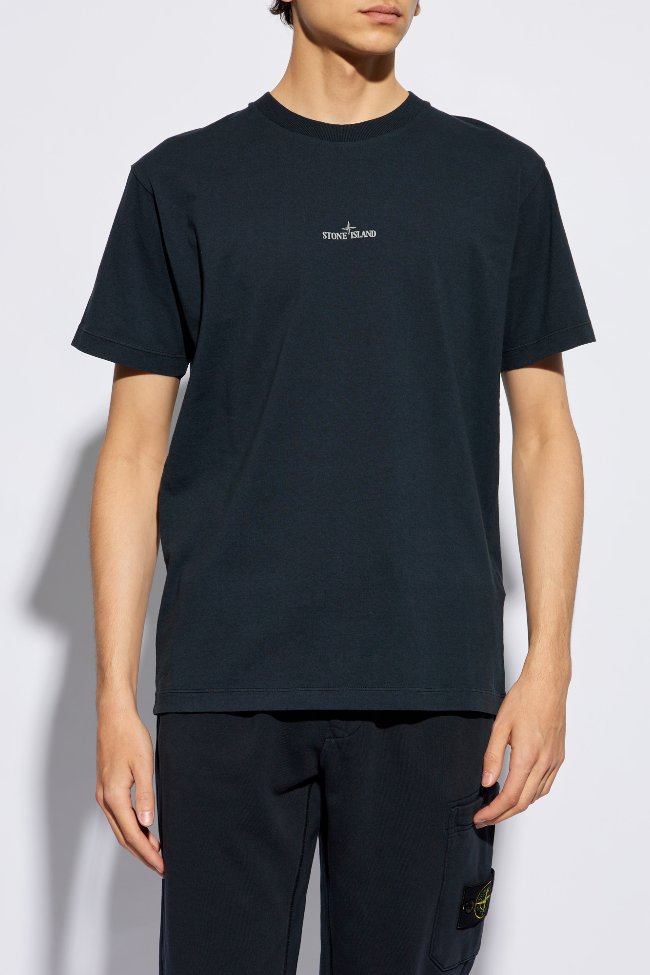 【関税＆送料込み】Stone  Ghost Cotton T-Shirt Stone Ghost Short Sleeve Tee - Stealth | Volcom Japan